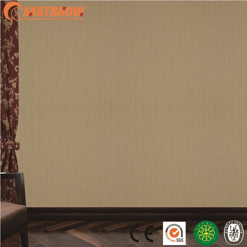 Natural Linen Texture Fireproof Wallcovering